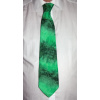 2 tone green silk tie 3332