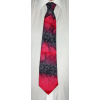 red and black silk tie 5103