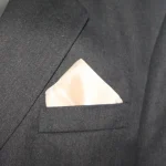 Cream Silk Pocket Square from Designs on Silk