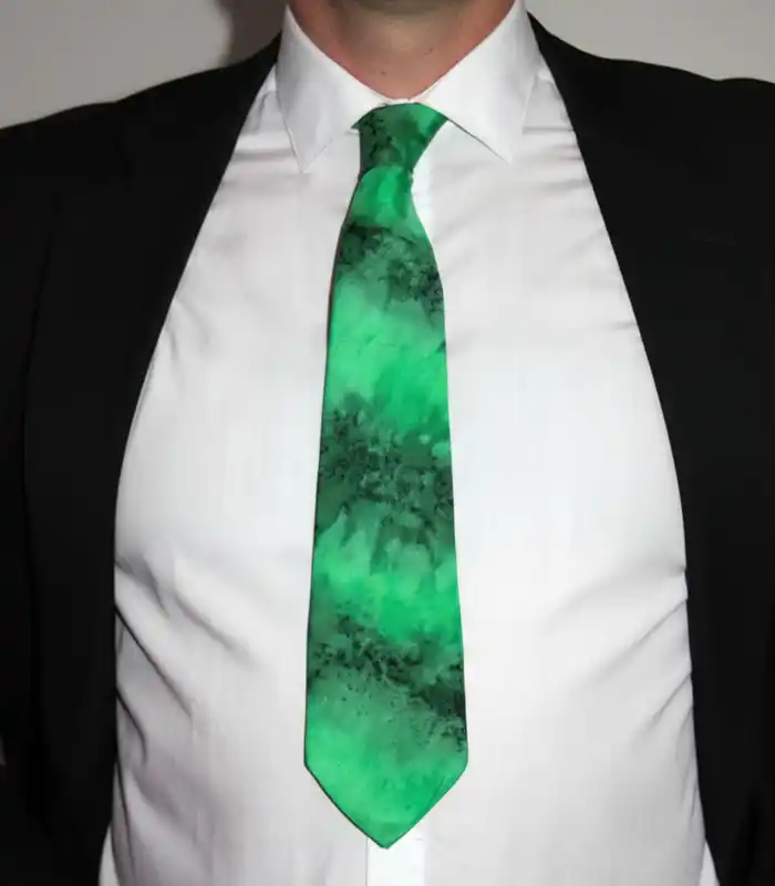 Green Silk Tie Green Silk Tie from Designs on Silk