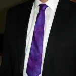 Purple Silk Tie from Designs on Silk