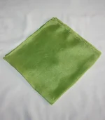 Lime Green Silk Pocket Square from Designs on Silk