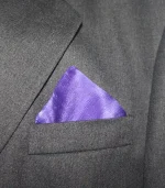 Purple Silk Pocket Square from Designs on Silk